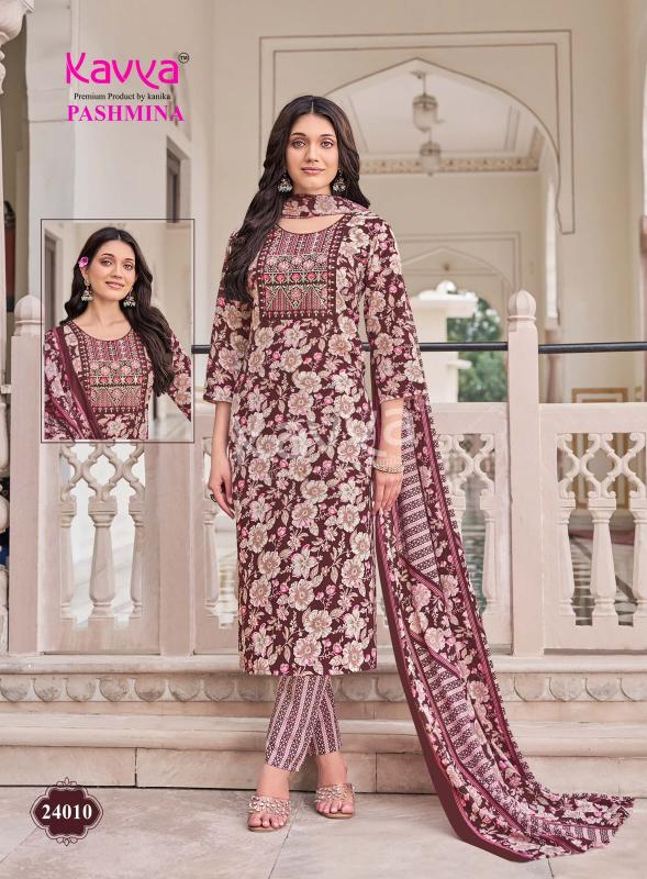 Kavya pashmina vol 24 kolkata wholesale market kurti